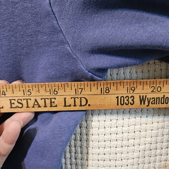 Columbia Sz Med Women's Light Blue Pullover Sweatshirt - Picture 6 of 7